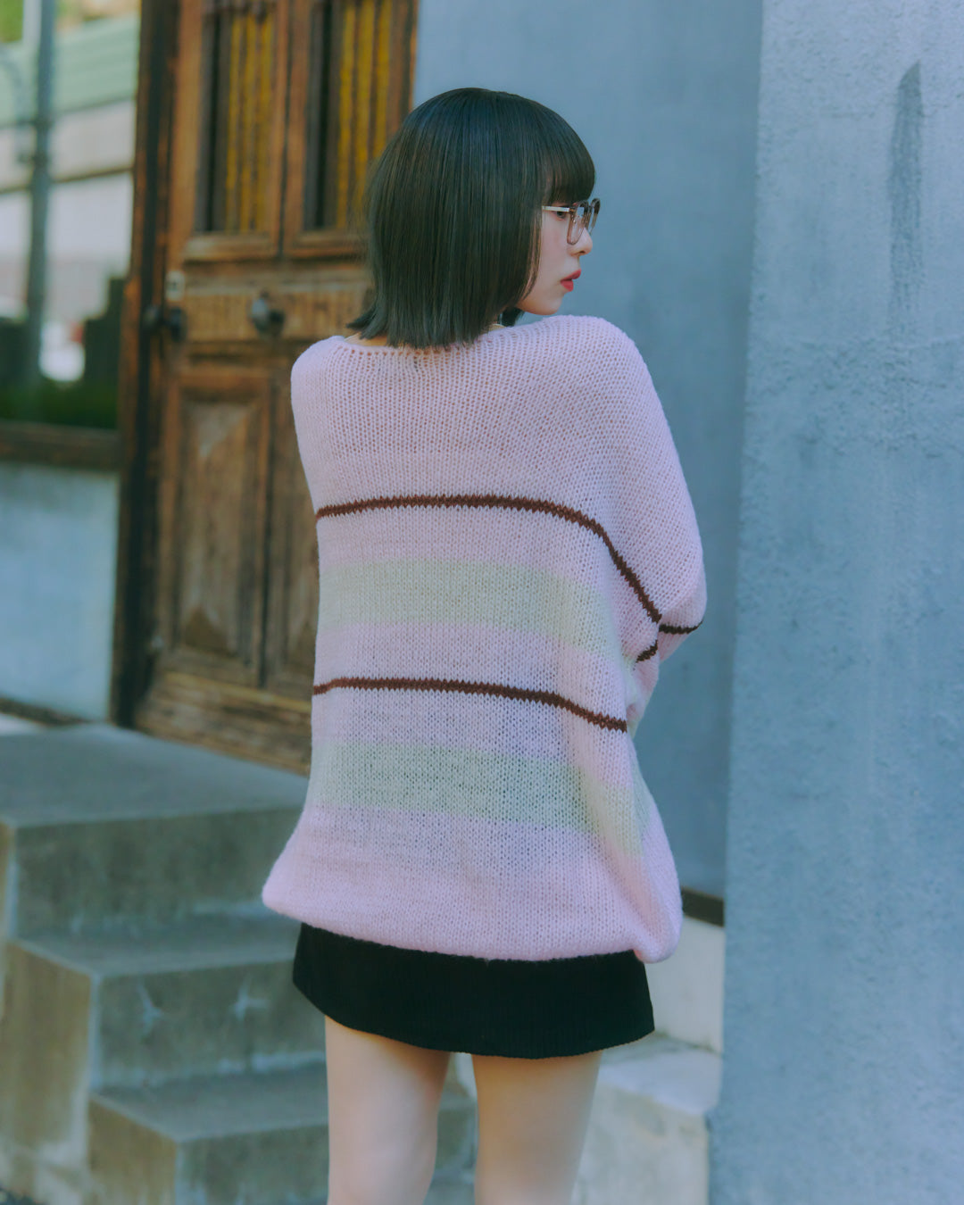 Big Silhouette Pullover Knit