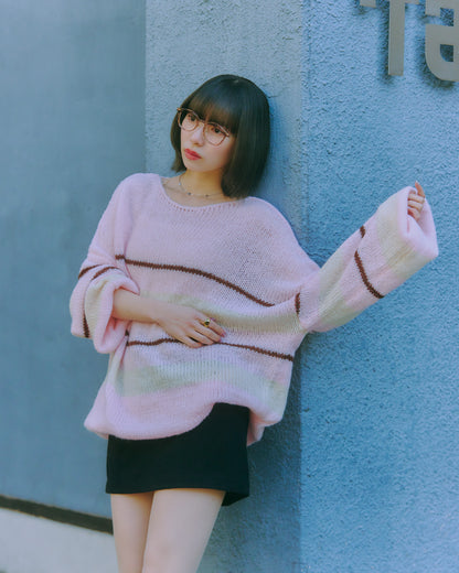 Big Silhouette Pullover Knit