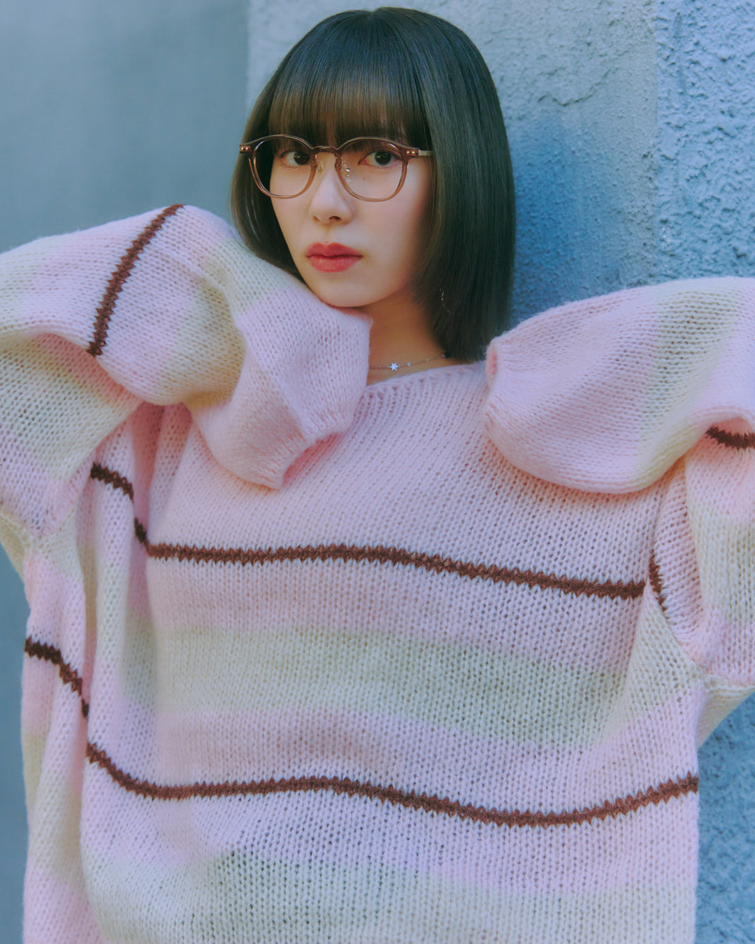 Big Silhouette Pullover Knit