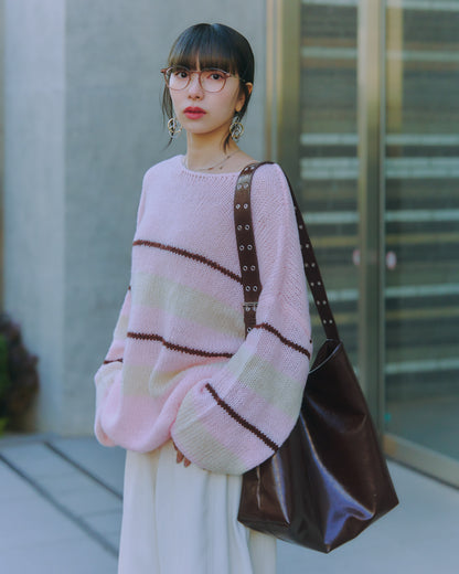 Big Silhouette Pullover Knit