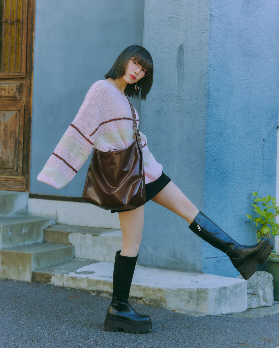 Long Belt Shoulder Bag