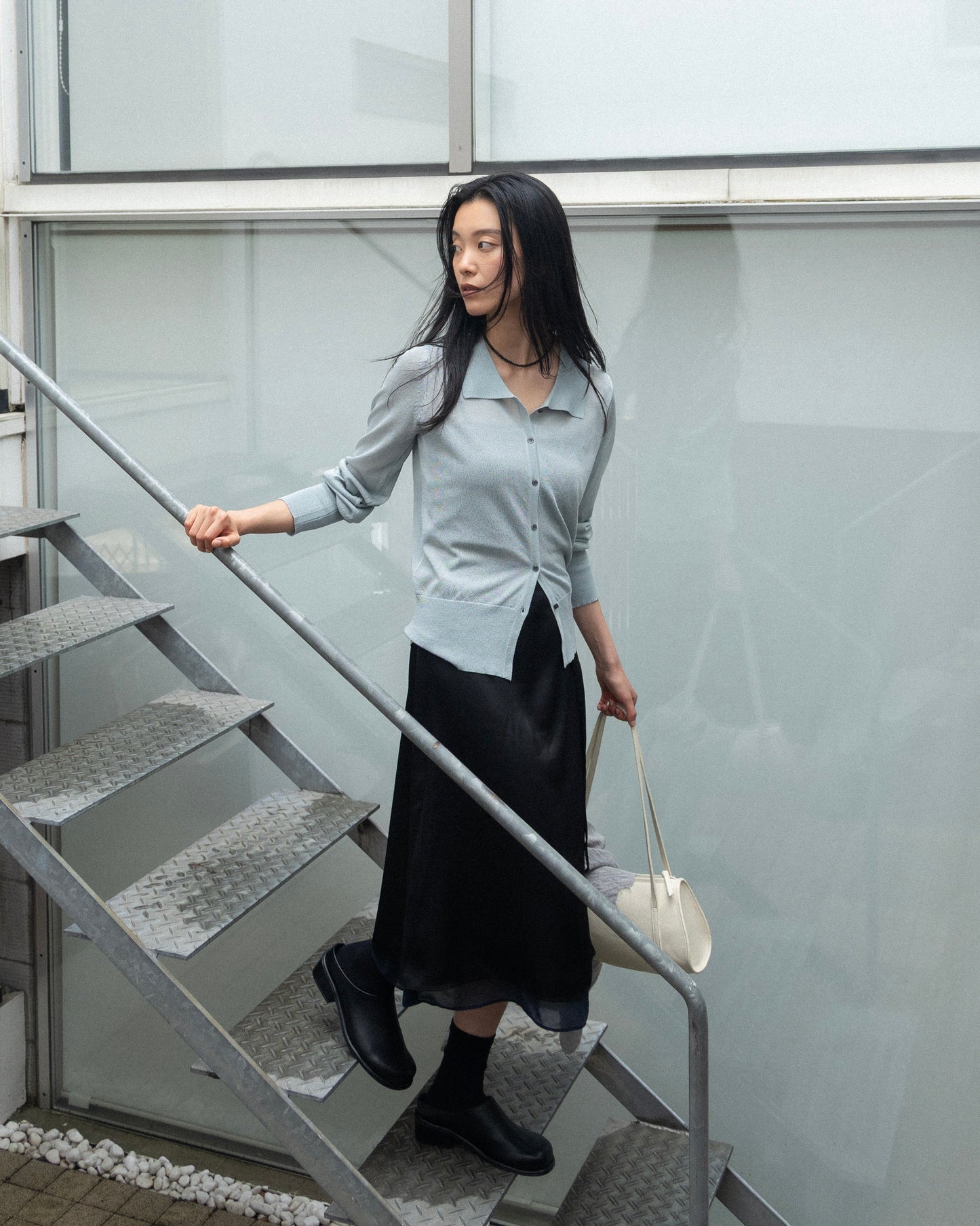 Tie-Waist Satin Skirt（6/26 21:00-）