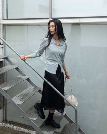 Tie-Waist Satin Skirt（6/26 21:00-）