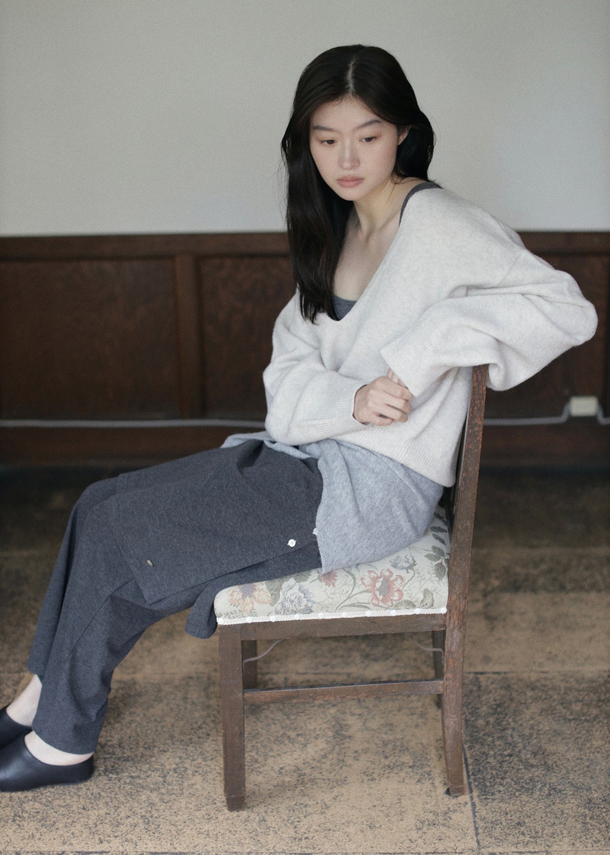 【先行】Wrap-Skirt Pants ※10月中旬より順次配送