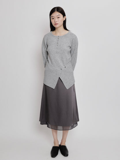 【先行】Waist-Wrap Knit Cardigan ※10月中旬より順次配送