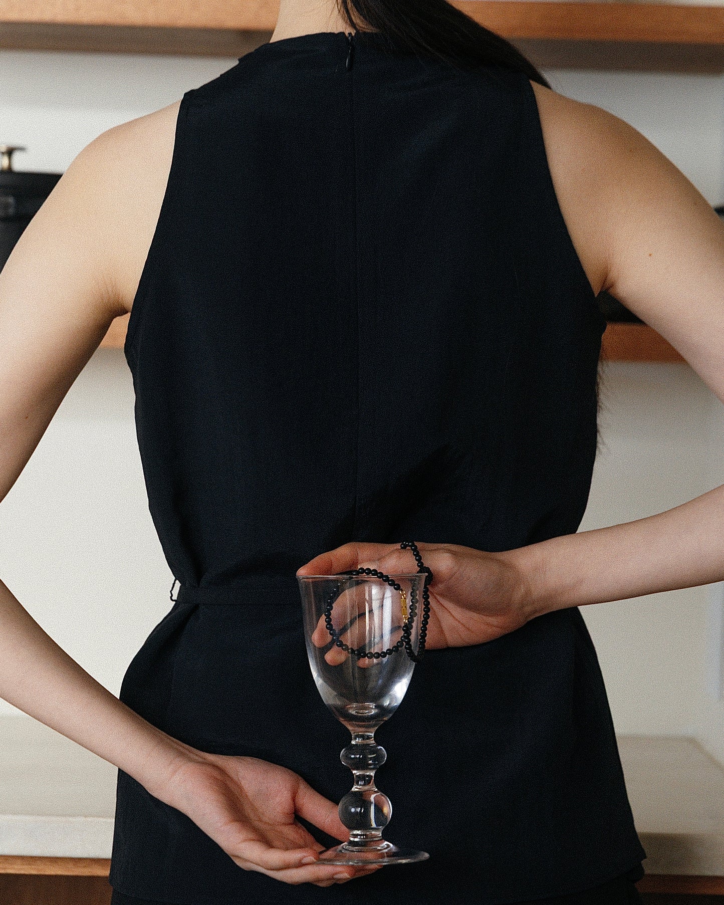 Drape Tie Halter Top