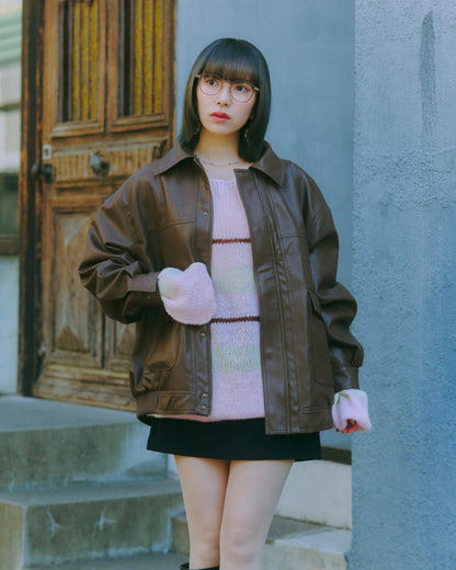 Oversized Mode Blouson