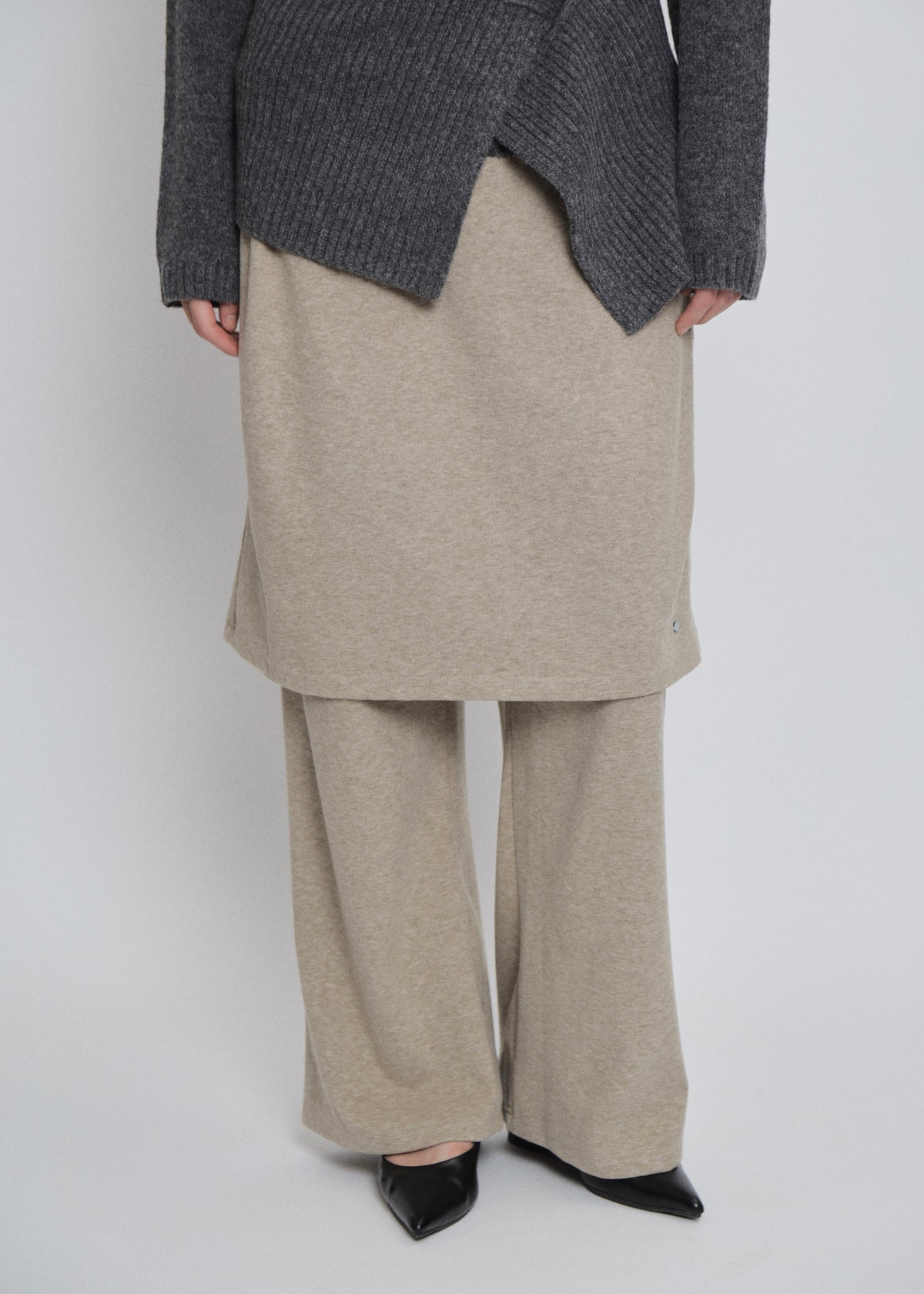【先行】Wrap-Skirt Pants ※10月中旬より順次配送