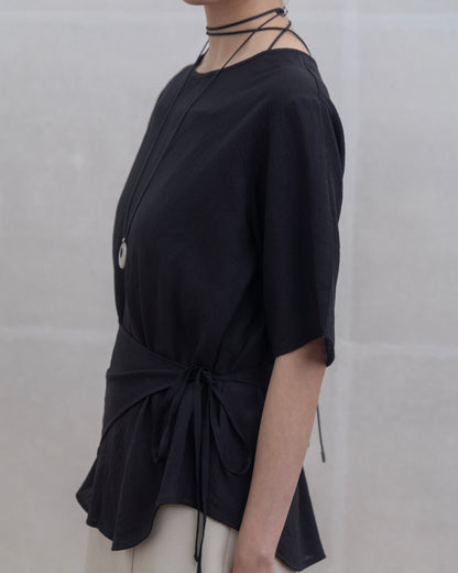 Obi-Wrap Sheer Top（6/26 21:00-）