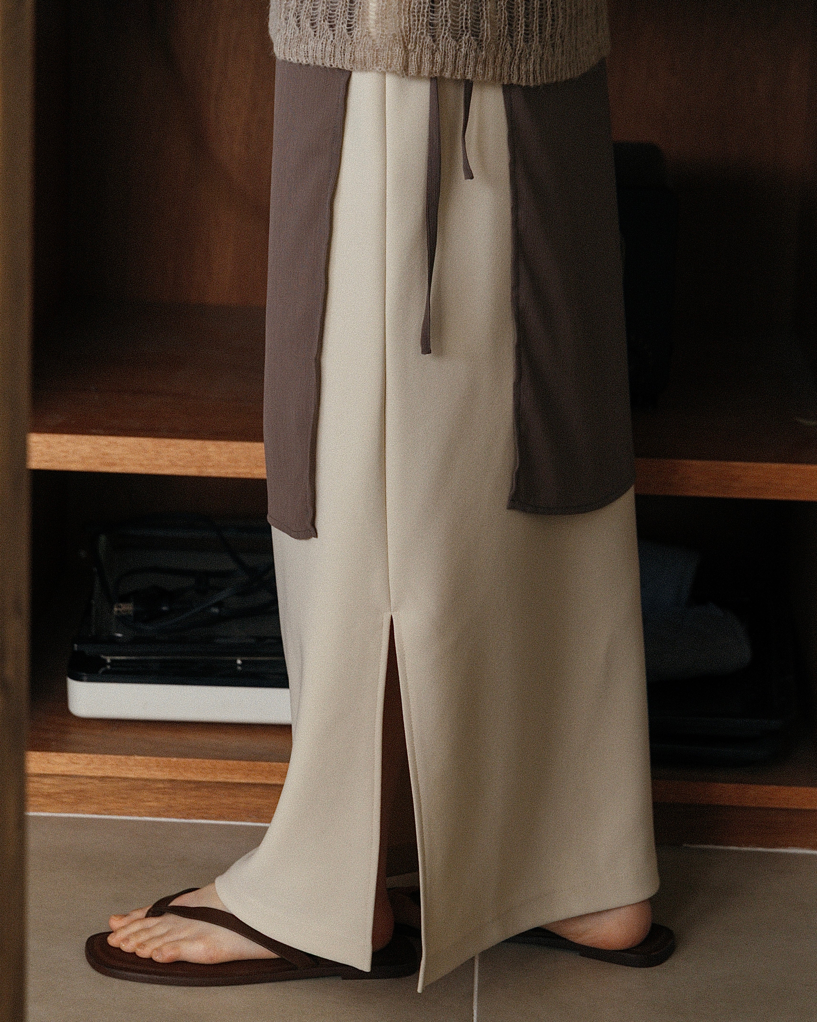 Tie Wrap Layer Skirt – newv | ヌーヴ