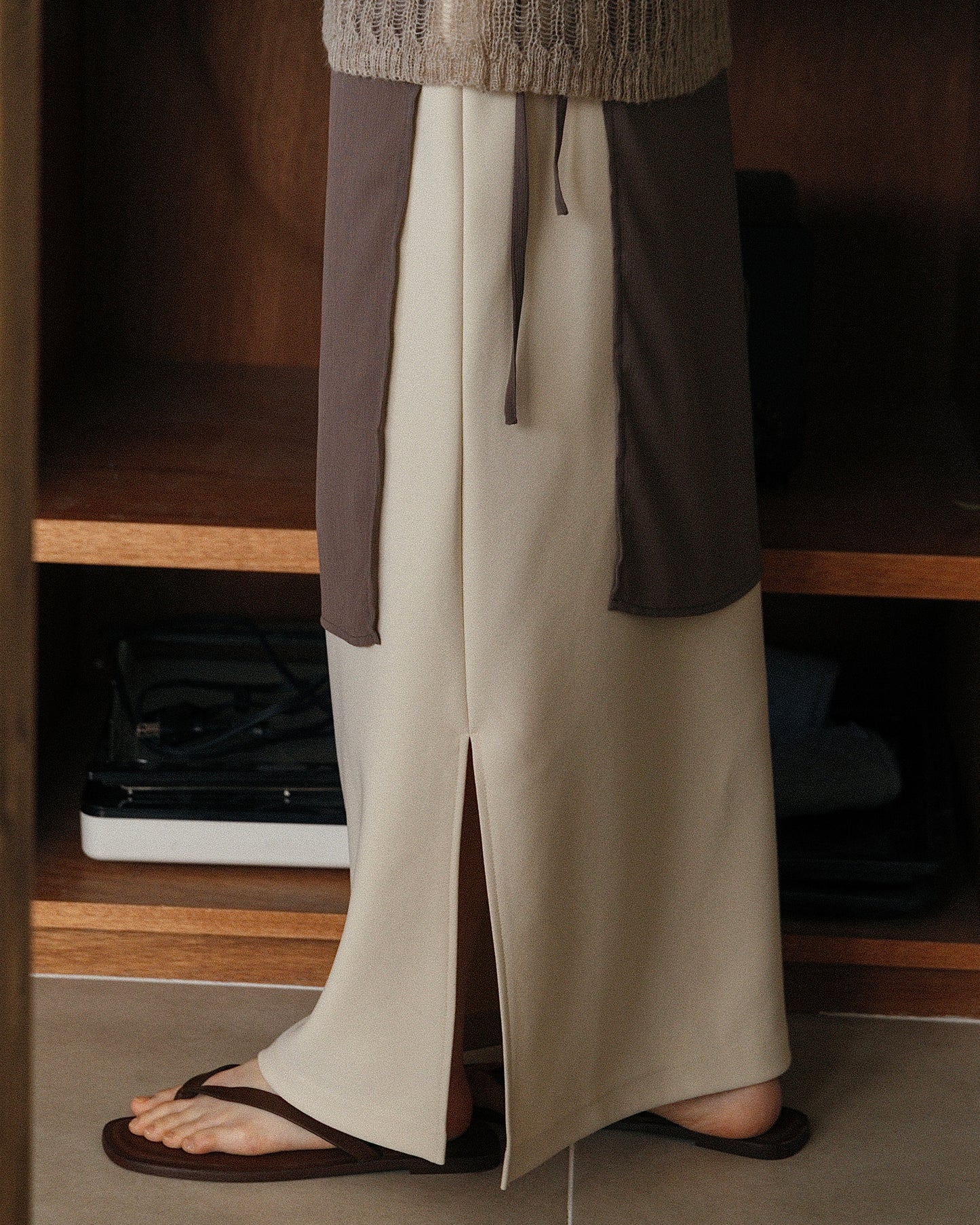 Tie Wrap Layer Skirt