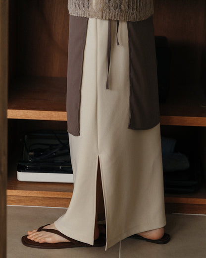 Tie Wrap Layer Skirt