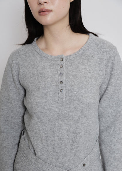 【先行】Waist-Wrap Knit Cardigan ※10月中旬より順次配送