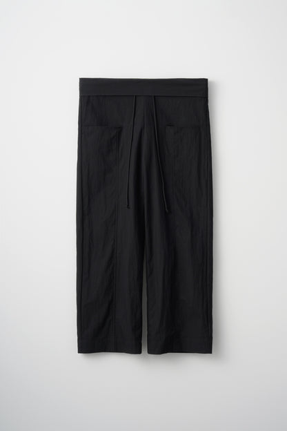 Fold Waist Lowrise Pants
