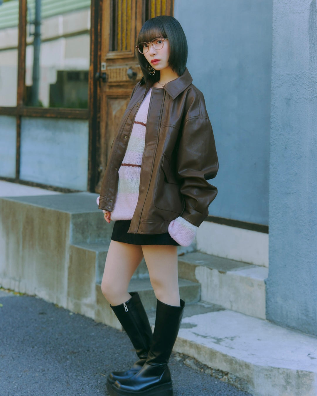 Oversized Mode Blouson