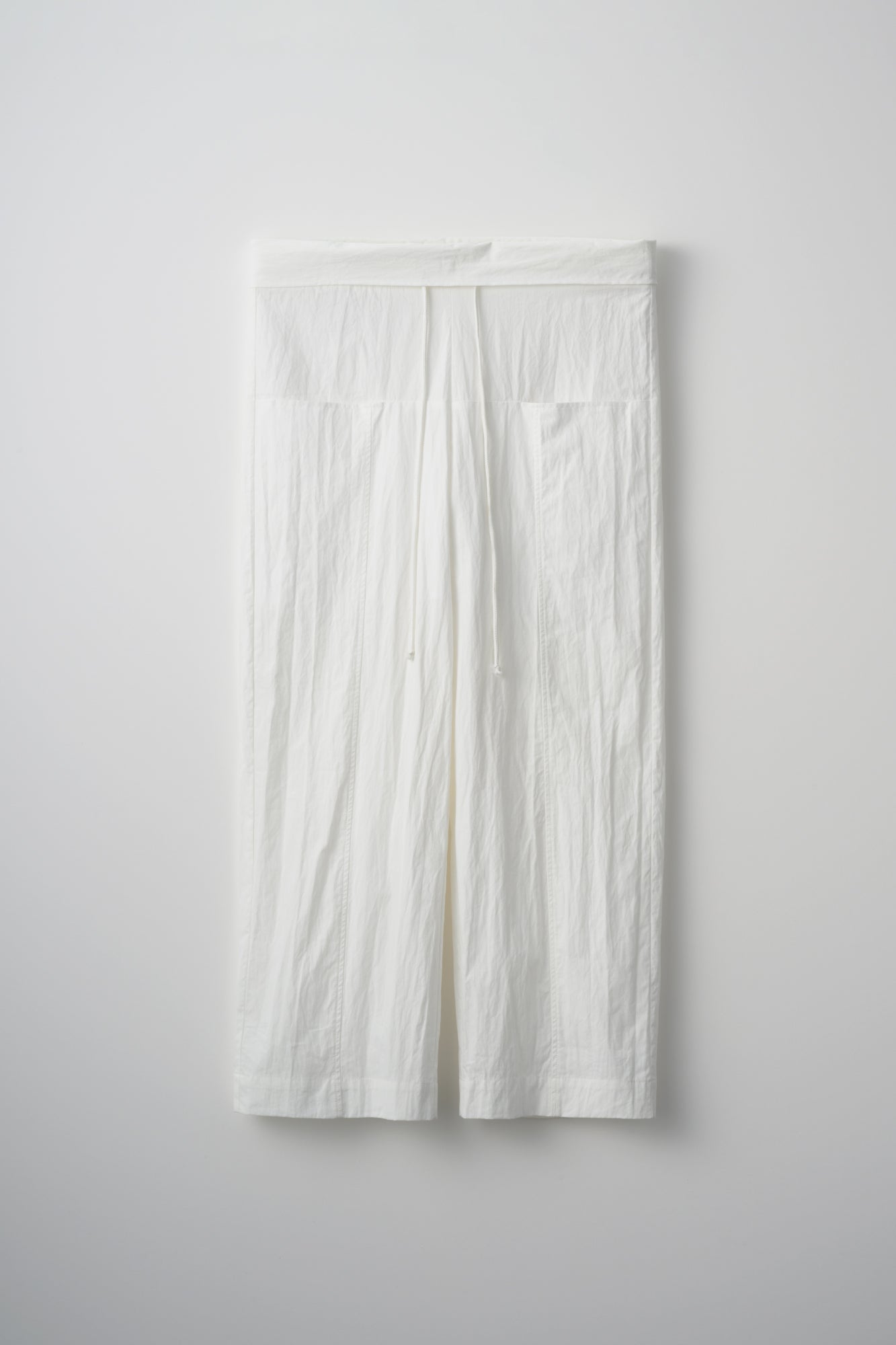 Fold Waist Lowrise Pants
