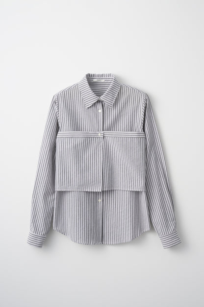 Stripe Wrap Shirt