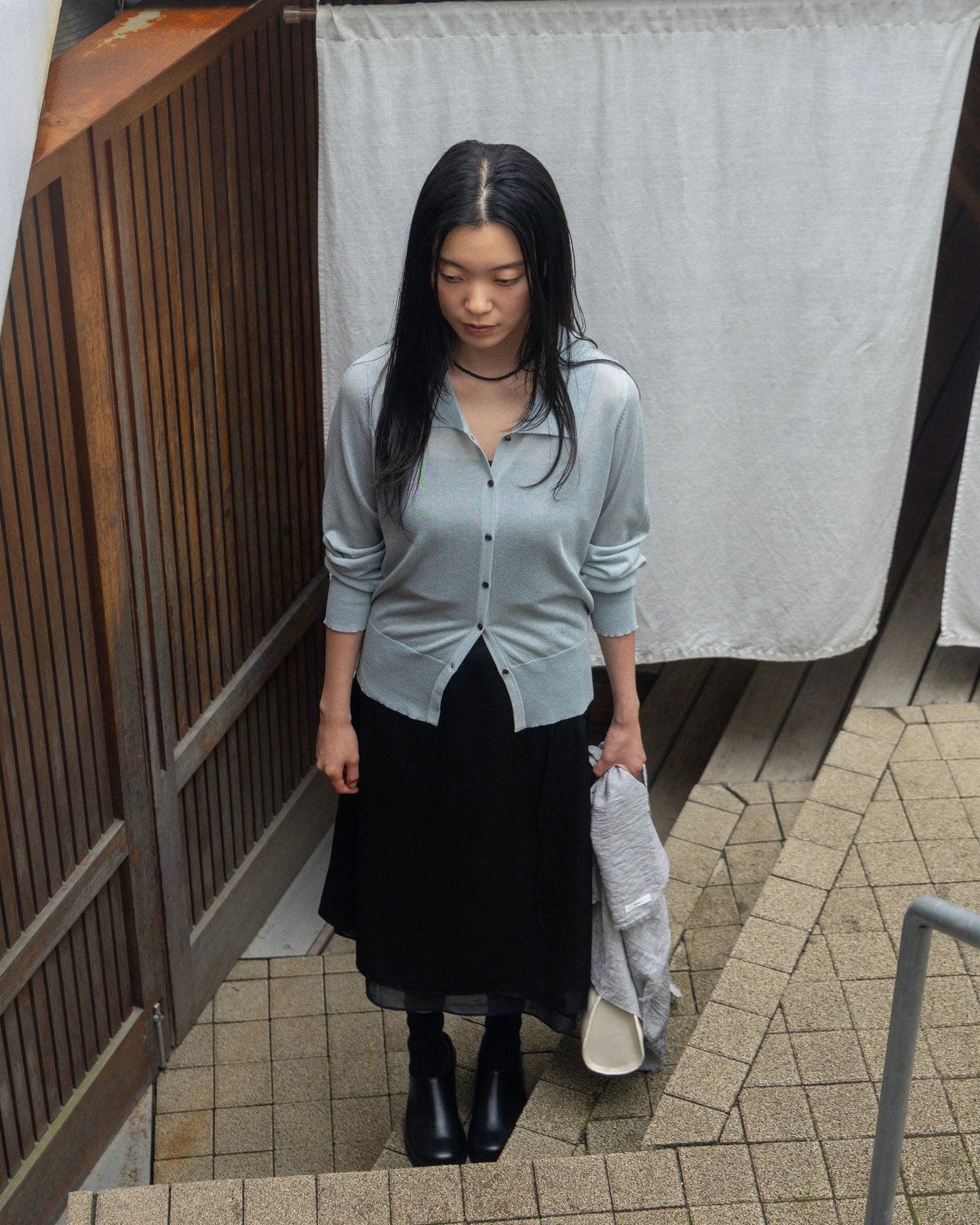 Tie-Waist Satin Skirt（6/26 21:00-）
