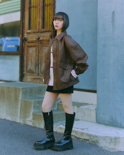 Oversized Mode Blouson