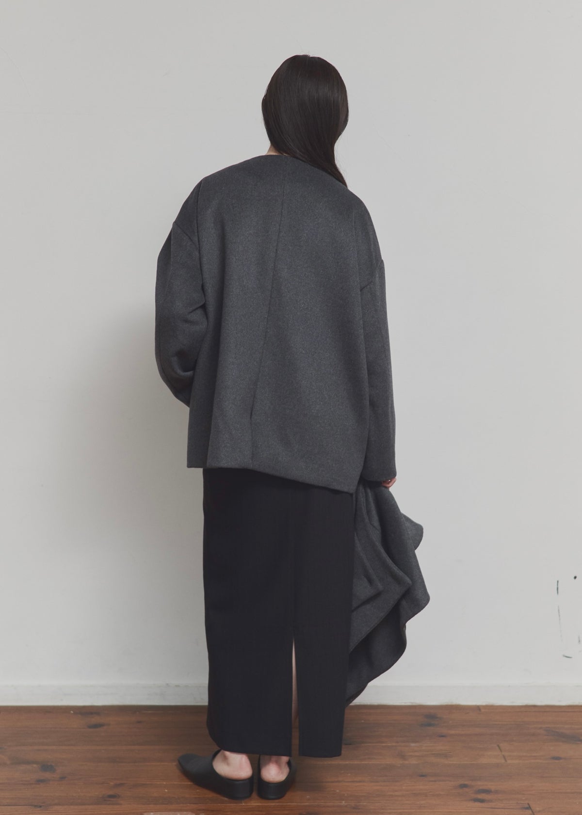 【先行】Layered Cape Coat ※10月中旬より順次配送