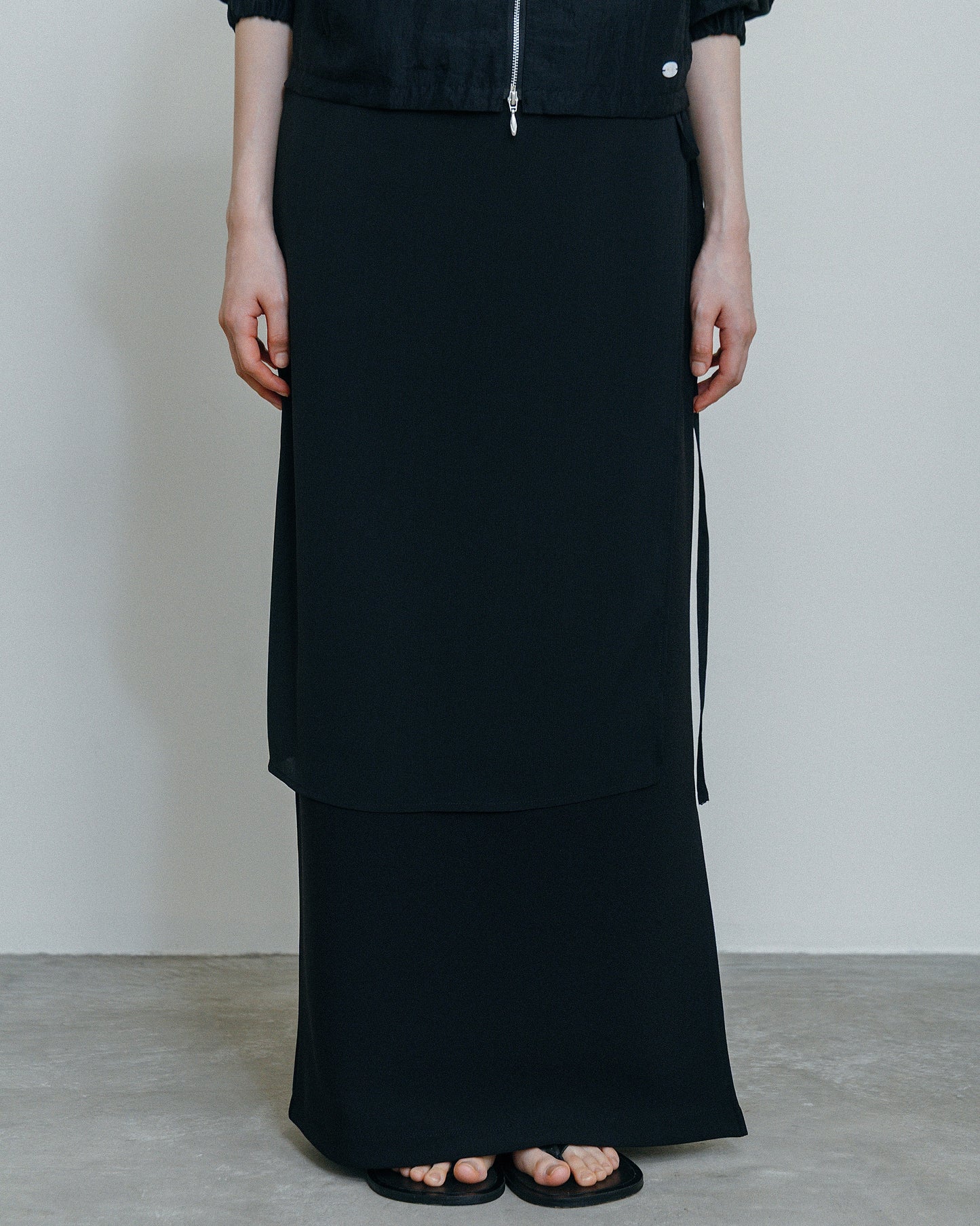 Tie Wrap Layer Skirt