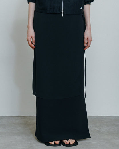 Tie Wrap Layer Skirt