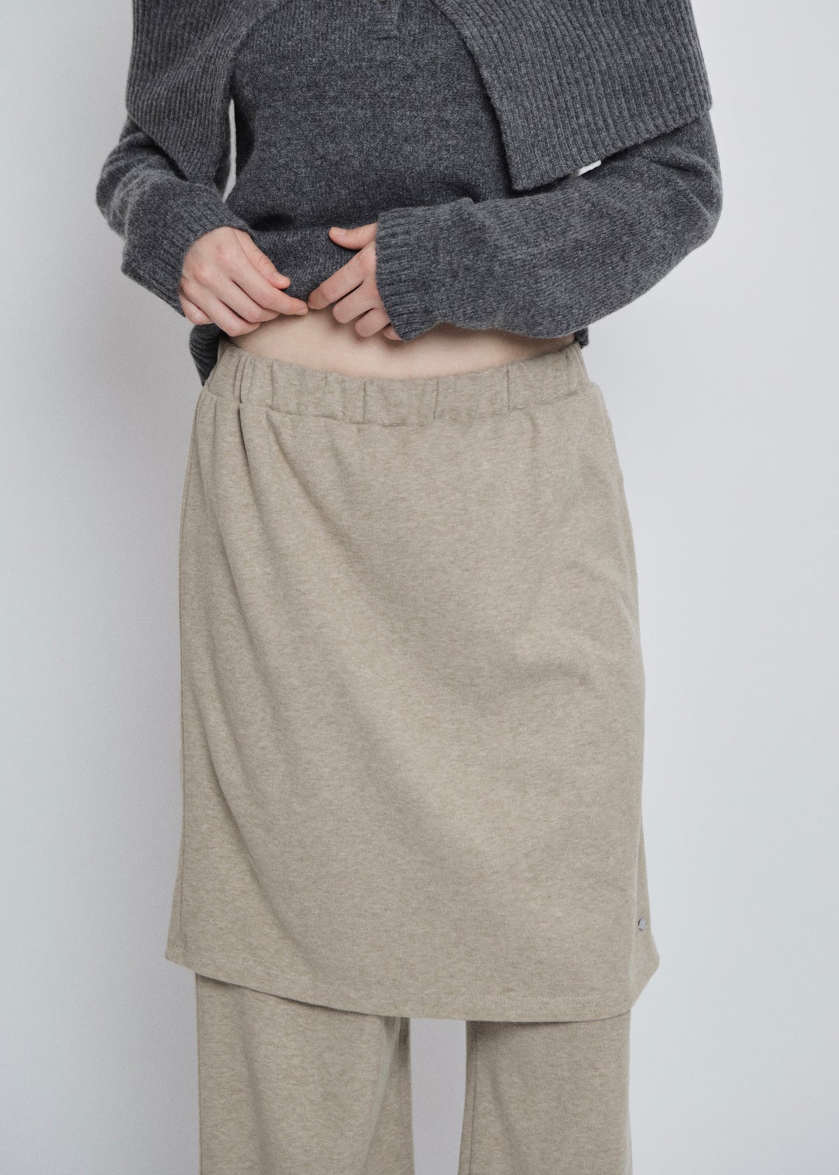 【先行】Wrap-Skirt Pants ※10月中旬より順次配送