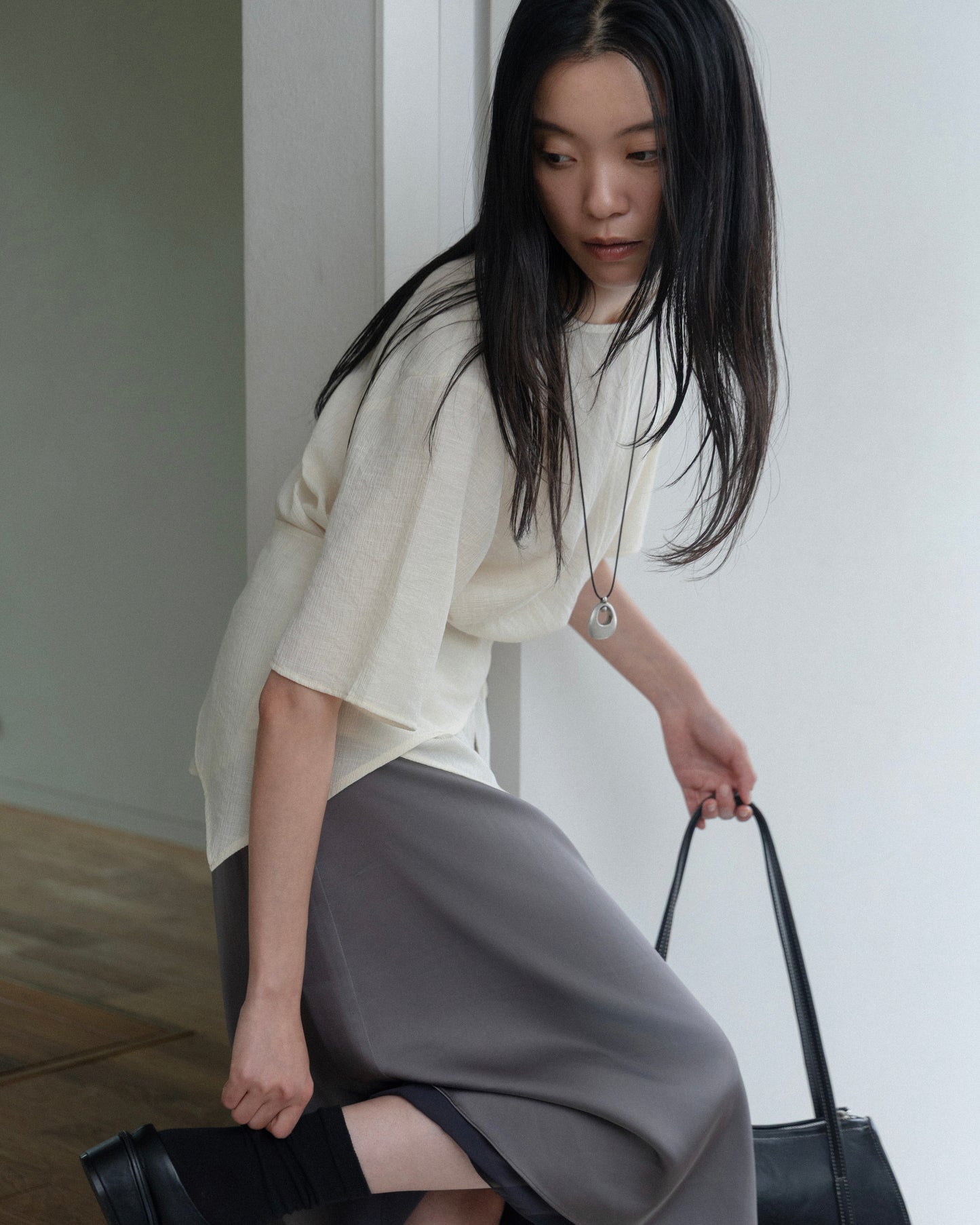 Obi-Wrap Sheer Top（6/26 21:00-）