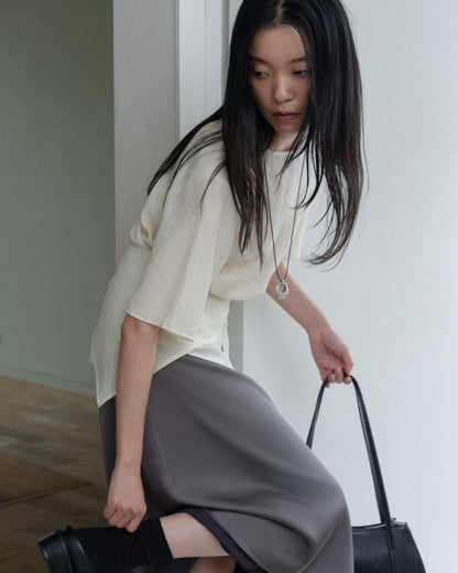Obi-Wrap Sheer Top（6/26 21:00-）