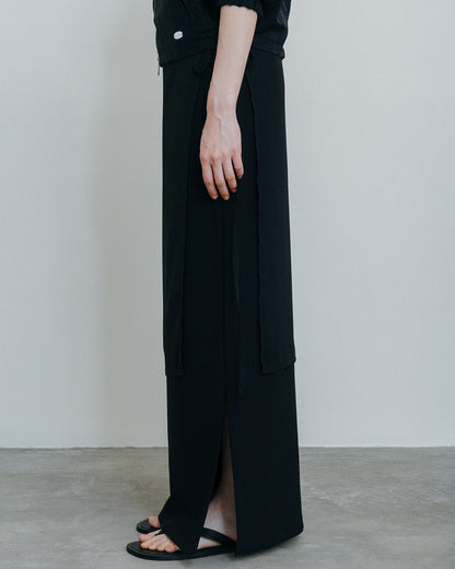 Tie Wrap Layer Skirt