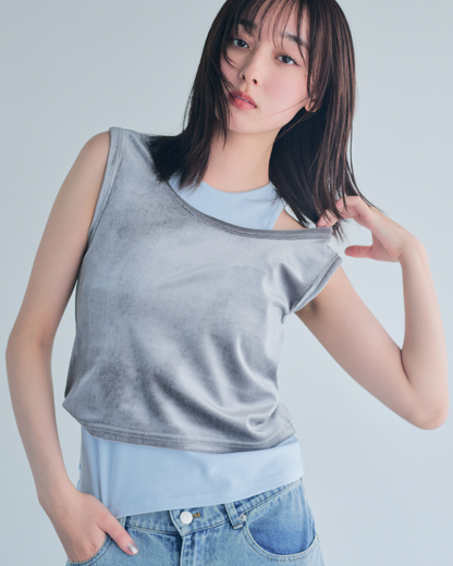 【予約】2 Piece Layered Tank※6月下旬配送
