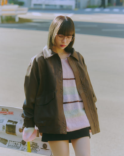 Oversized Mode Blouson