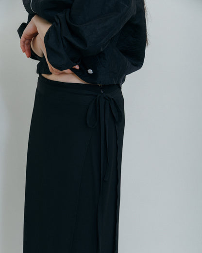 Tie Wrap Layer Skirt