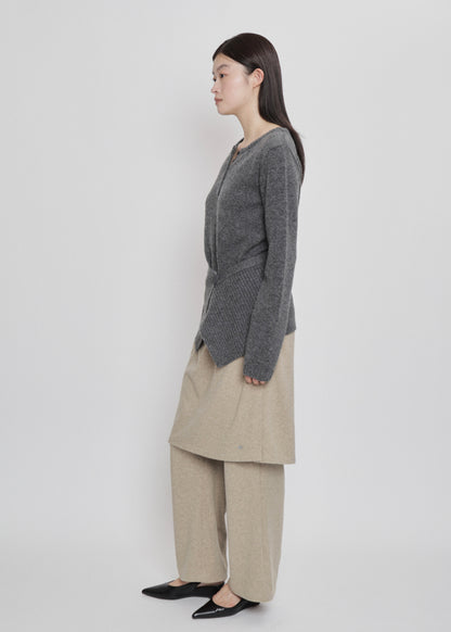 【先行】Wrap-Skirt Pants ※10月中旬より順次配送