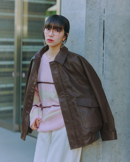 Oversized Mode Blouson