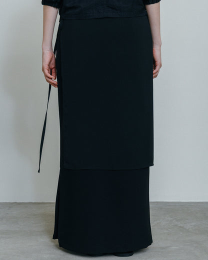 Tie Wrap Layer Skirt