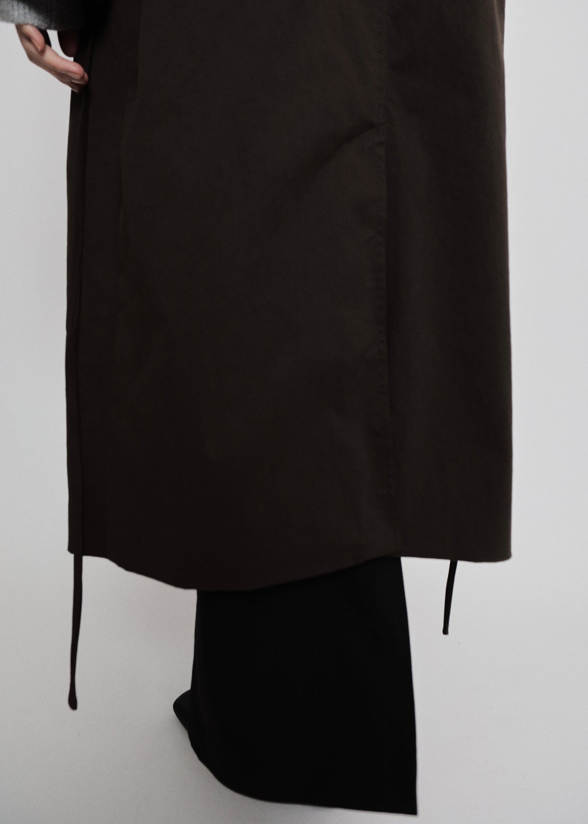 【先行】Funnel-Neck Trench Coat ※10月中旬より順次配送