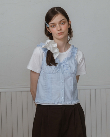 Soft Frill Bustier