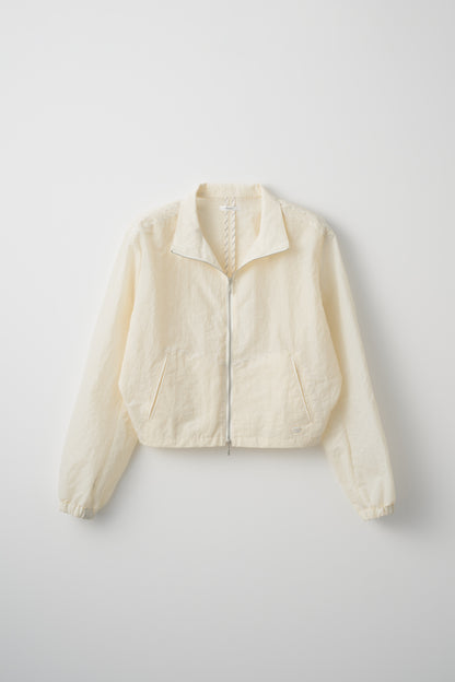 Washed Sheer Blouson
