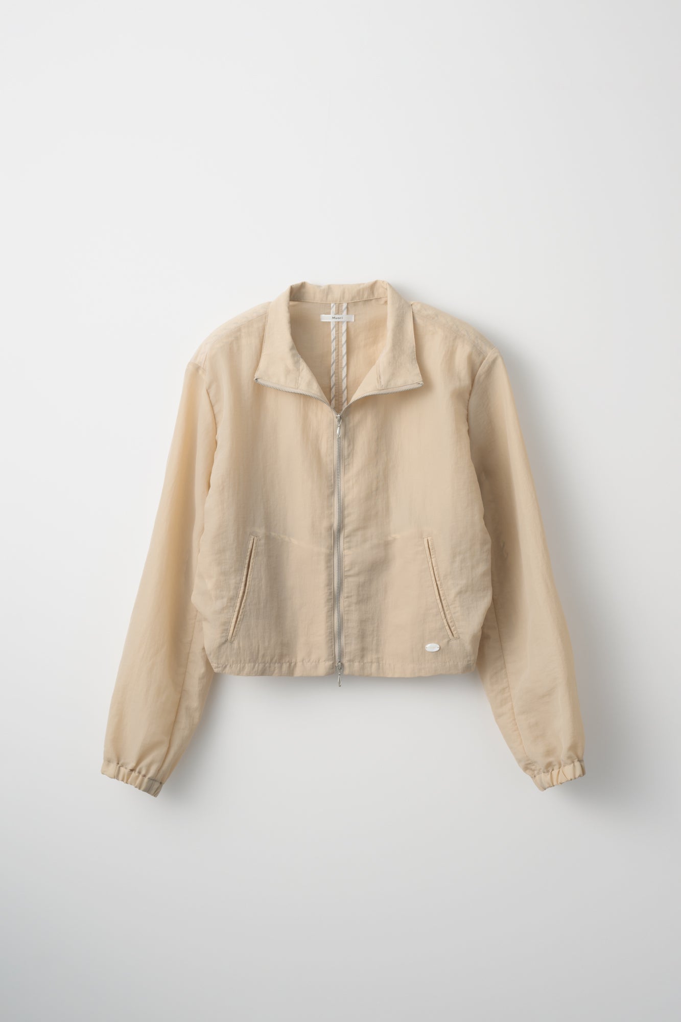 Washed Sheer Blouson