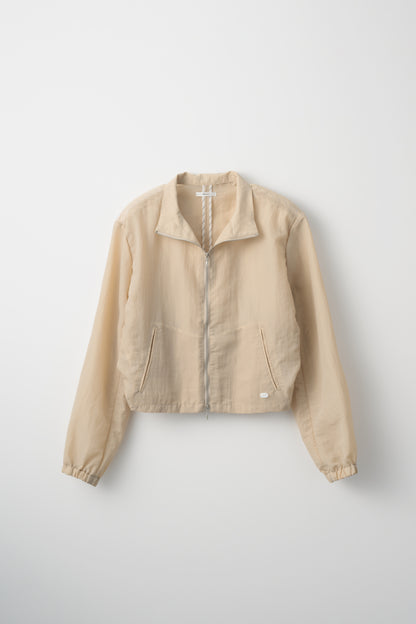 Washed Sheer Blouson