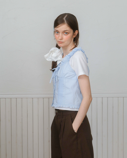 Soft Frill Bustier