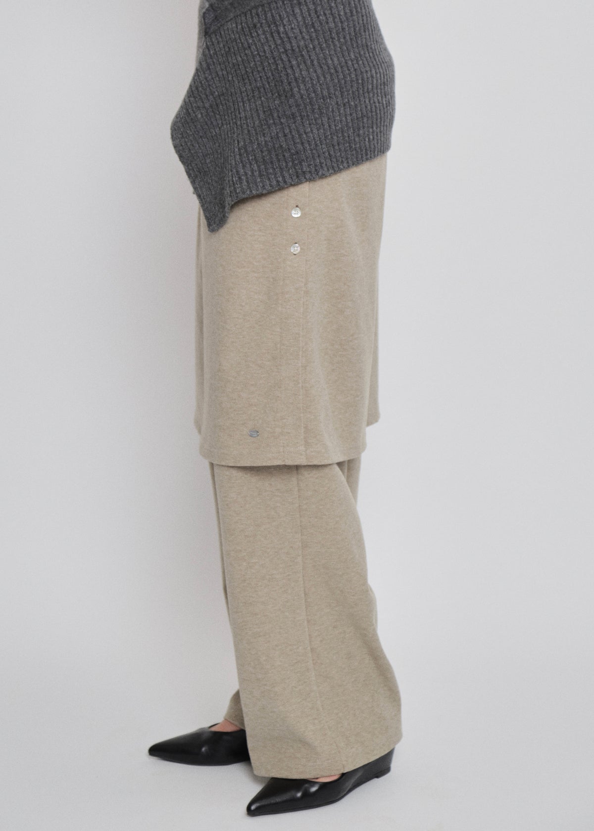 【先行】Wrap-Skirt Pants ※10月中旬より順次配送
