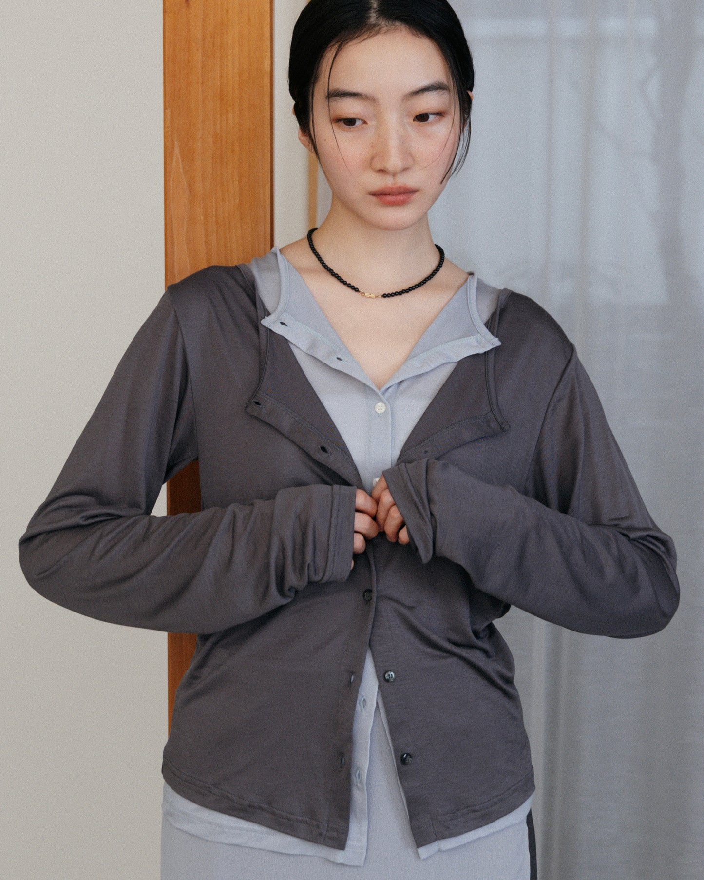 model:164cm<br>
size:FREE