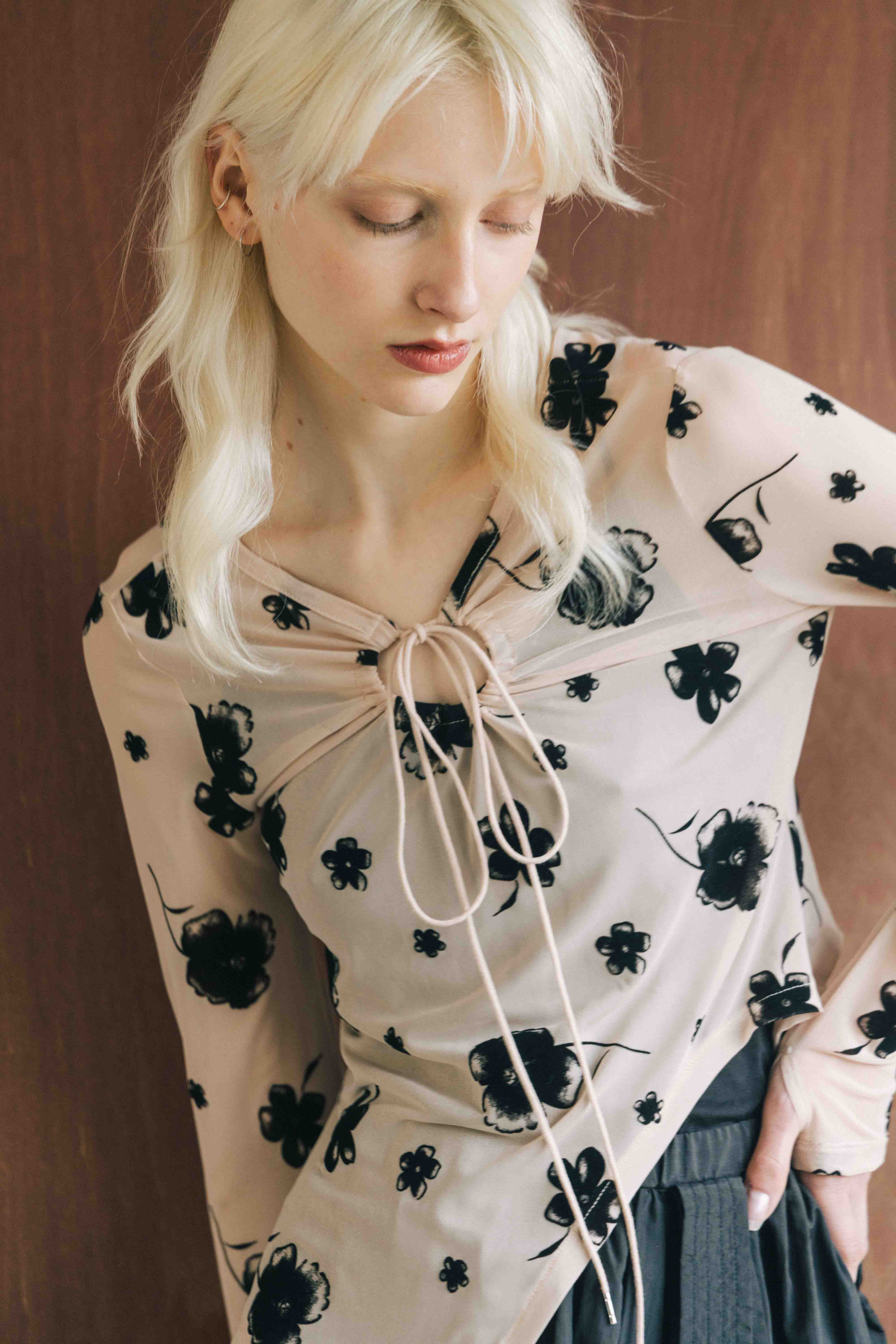 Printed Sheer Tops – newv | ヌーヴ