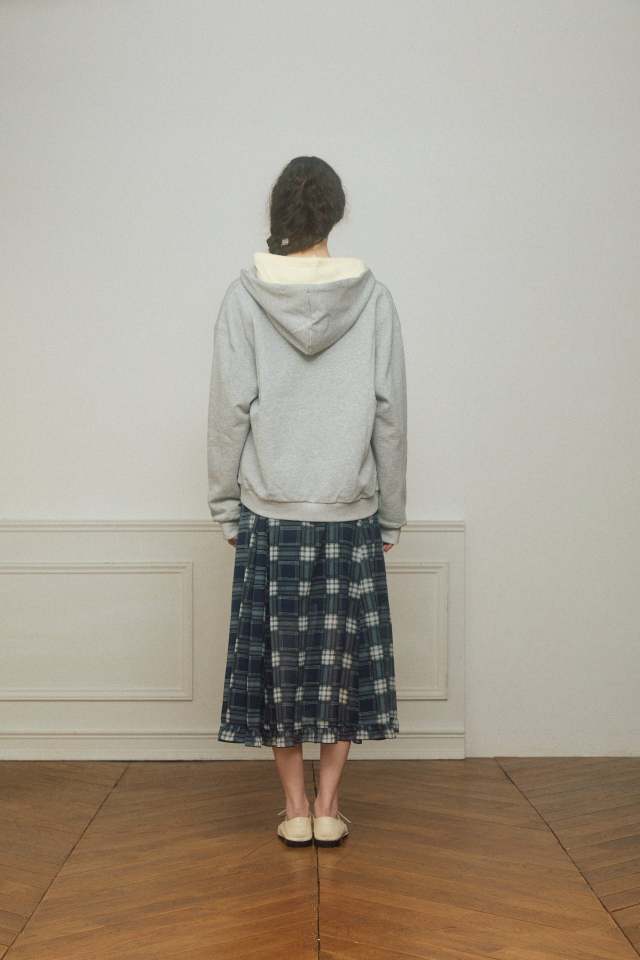 Star Patchwork Zip Hoodie