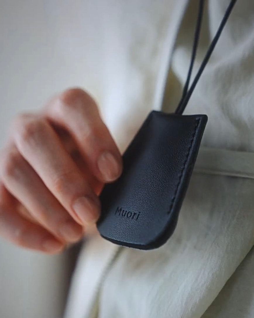 Leather Key Holder Necklace