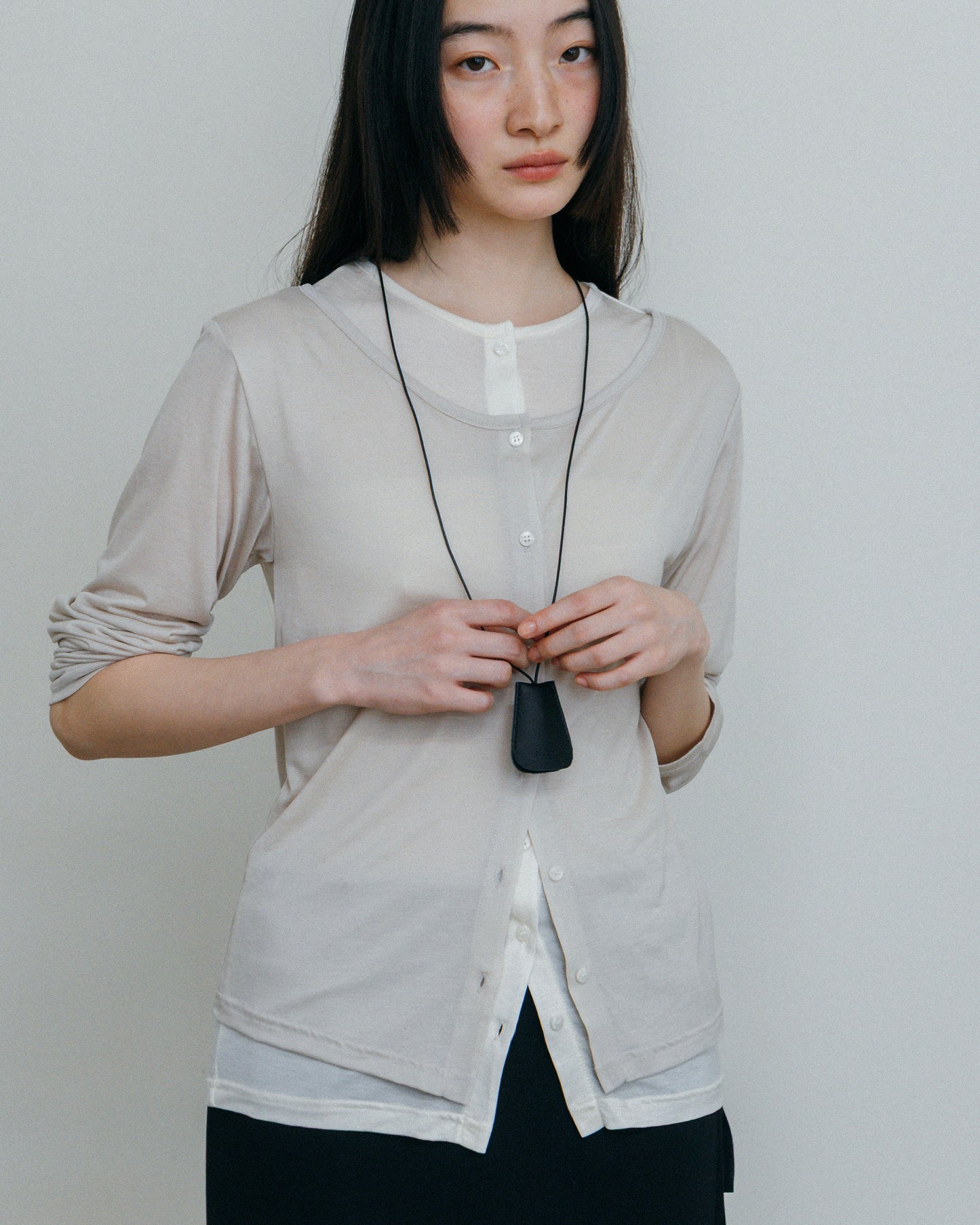 Leather Key Holder Necklace