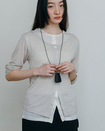 Leather Key Holder Necklace