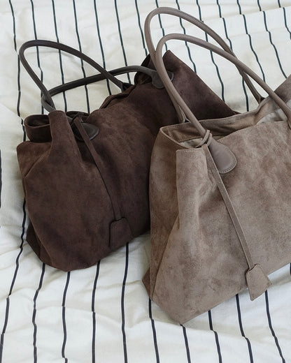 Suède Boston Bag